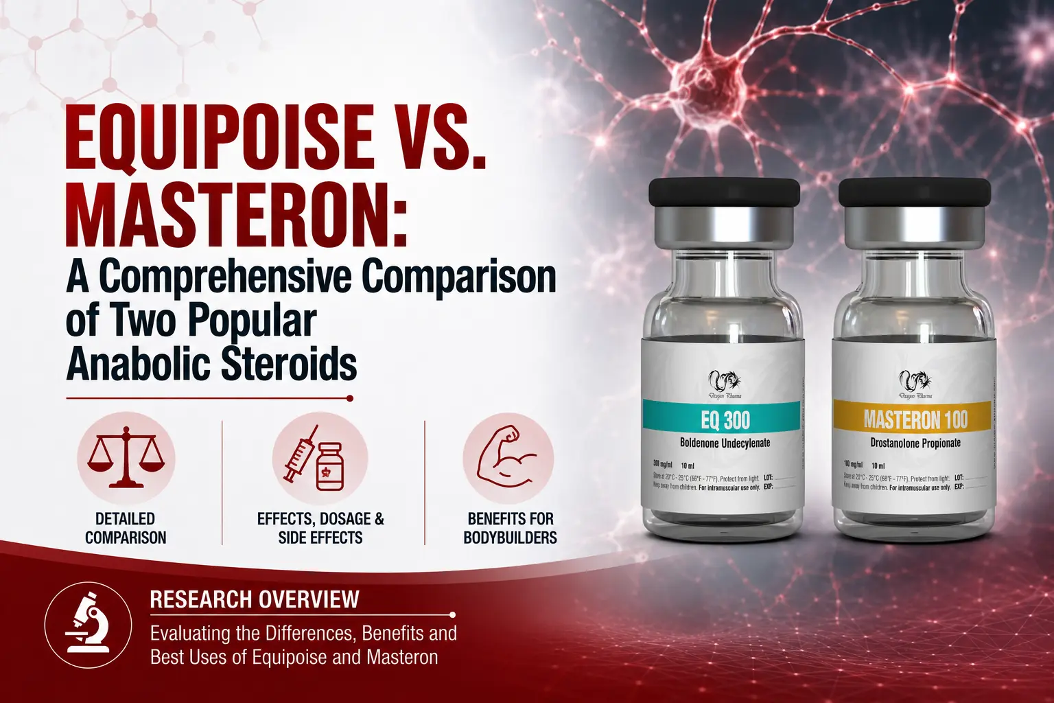 Equipoise vs. Masteron: A Comprehensive Comparison of Two Popular Anabolic Steroids