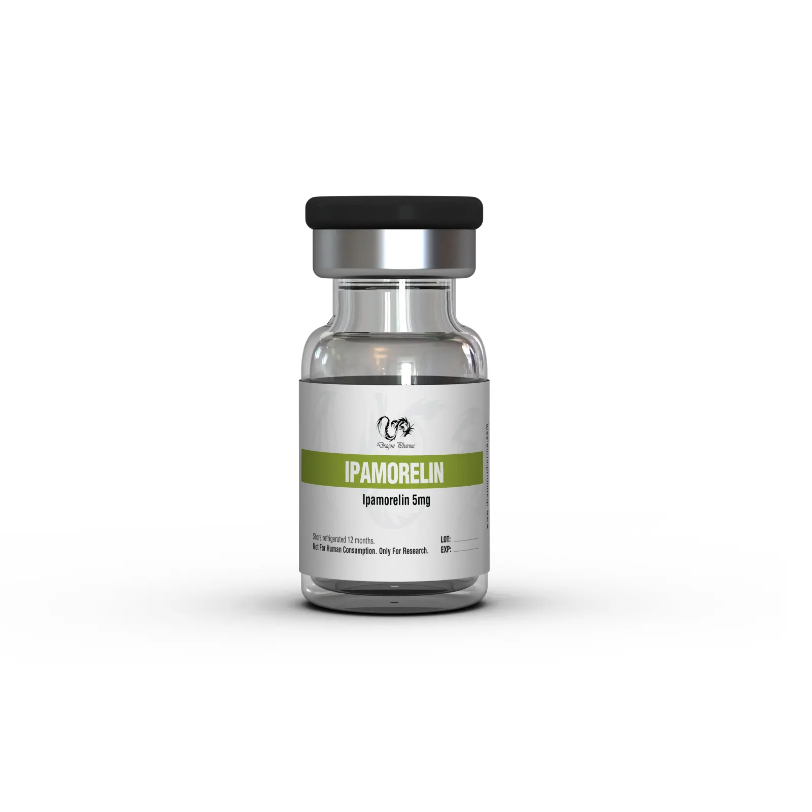 Ipamorelin peptide vial