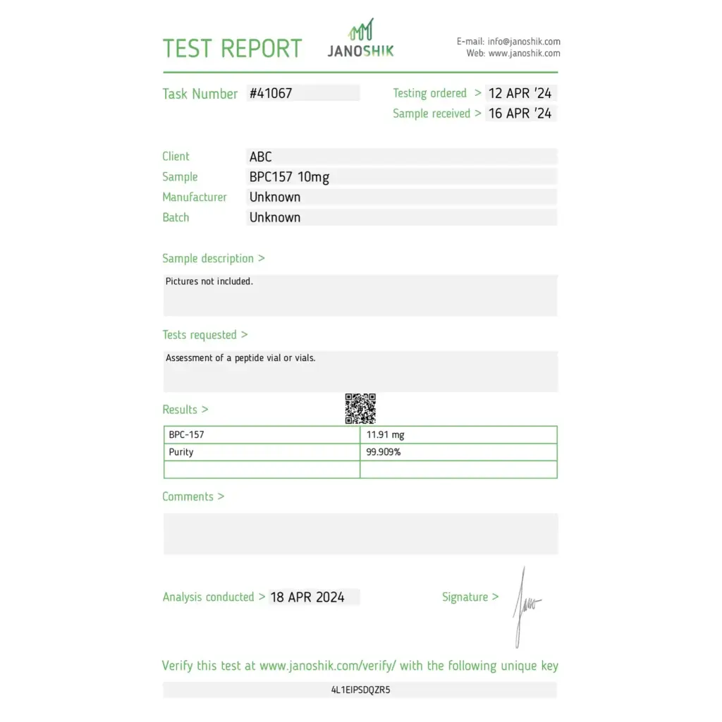 BPC157 10 mg