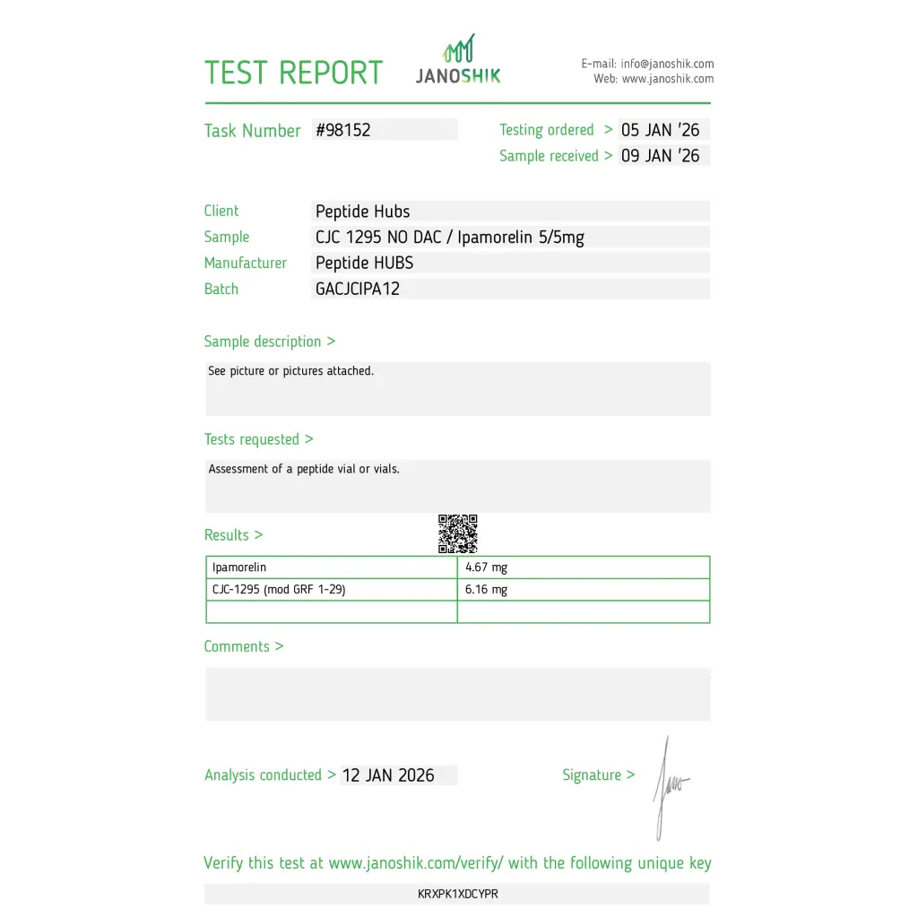 CJC-1295/Ipamorelin 10mg