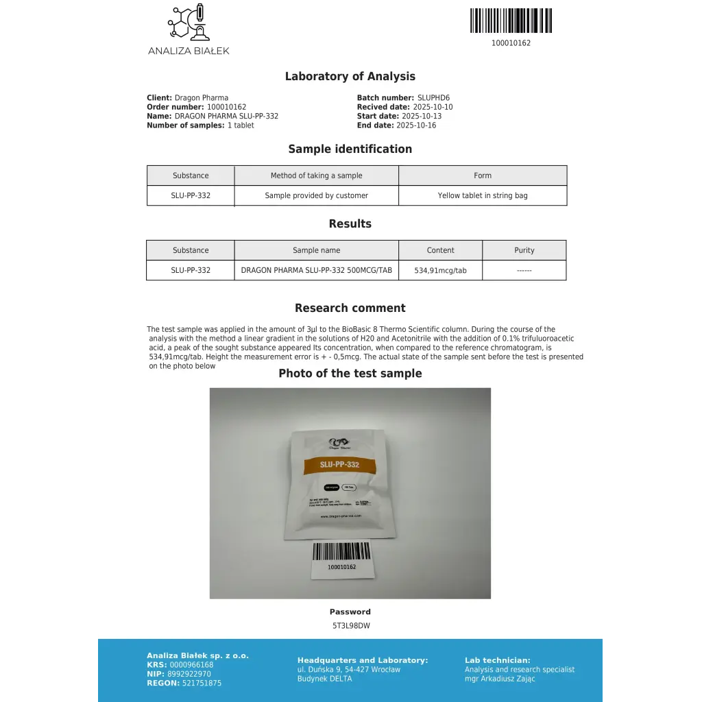 SLU-PP-332 500mcg