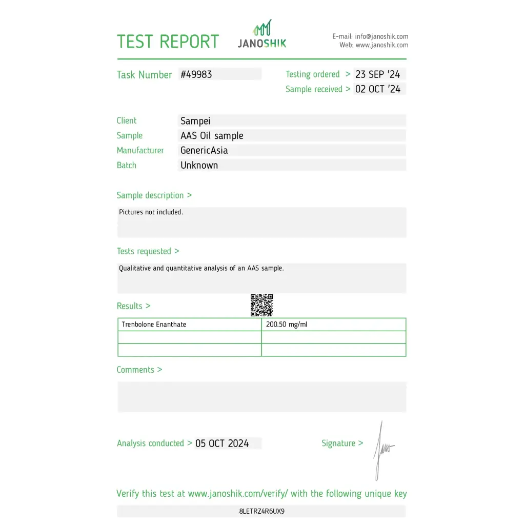 Trenbolone Enanthate 200