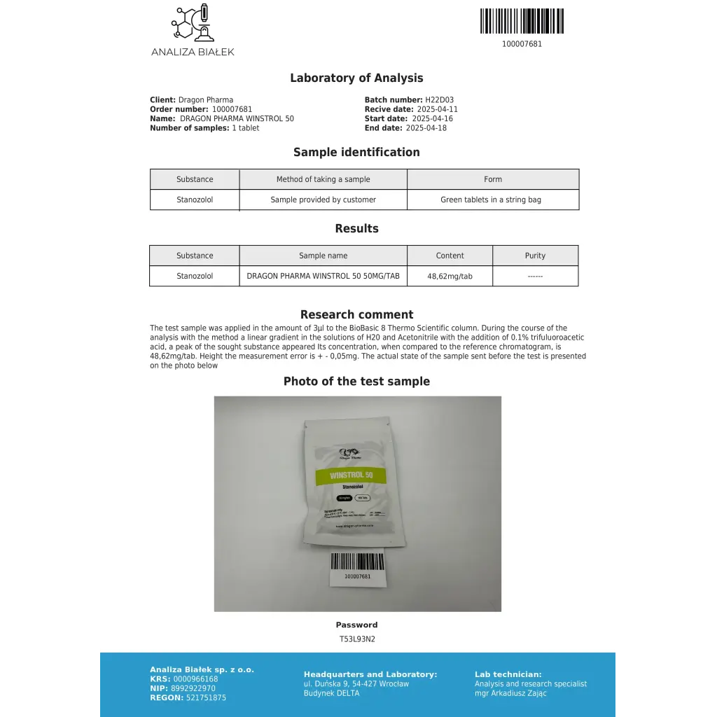 Winstrol 50