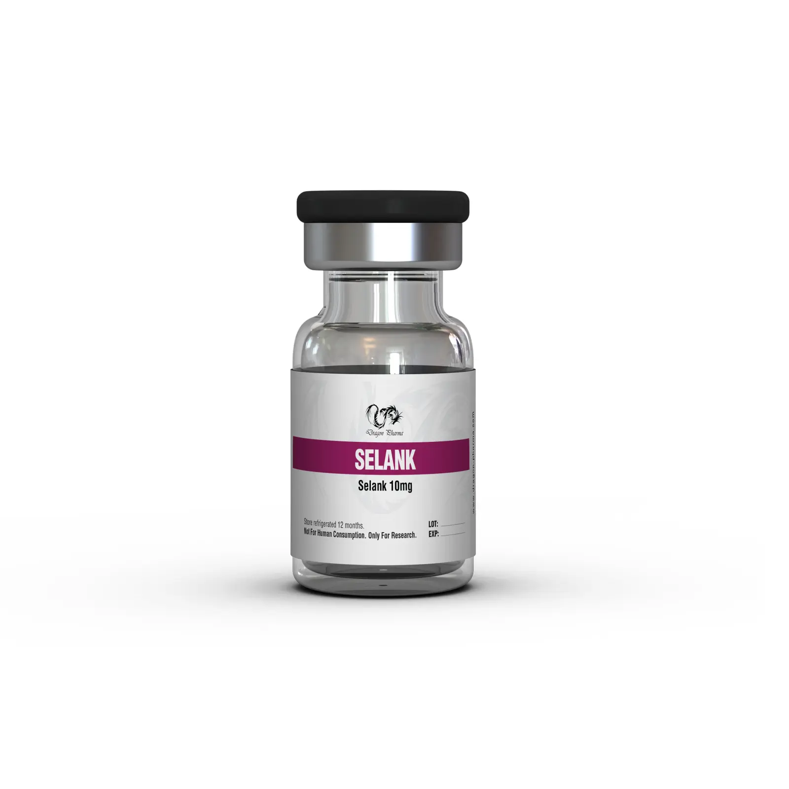 Selank peptide vial